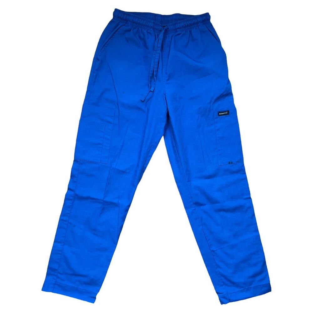 Dagacci Blue Scrubs Pull On Pants, XS